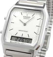 Casio AQ-230A-7D – Orologio Unisex Analogico Digitale in Acciaio | LowEconomy