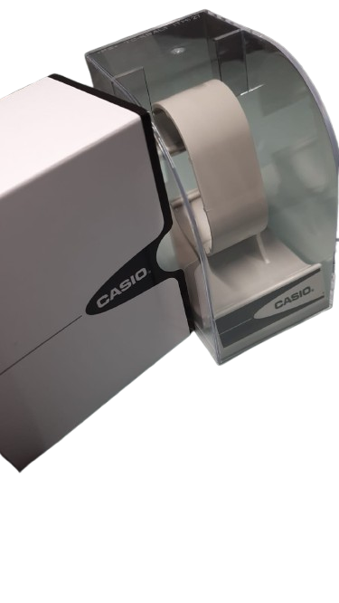 Casio MTP-1239D-7A uomo in acciaio inossidabile color argento