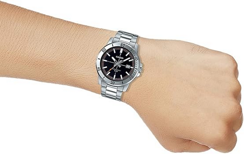 Casio MTP-VD01D-1E2 – Orologio da Uomo Elegante in Acciaio