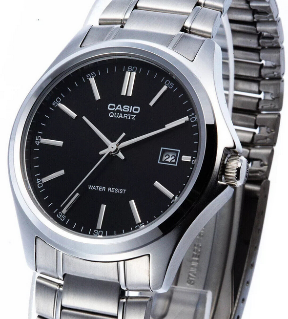 Casio MTP‑1183A‑1A | Orologio da Uomo Analogico, Acciaio & Data