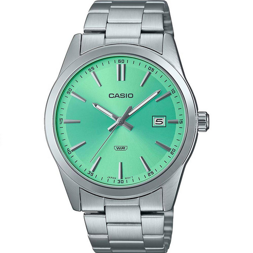 Casio MTP‑VD03D‑3A2 – Orologio Analogico Quarzo Verde Menta