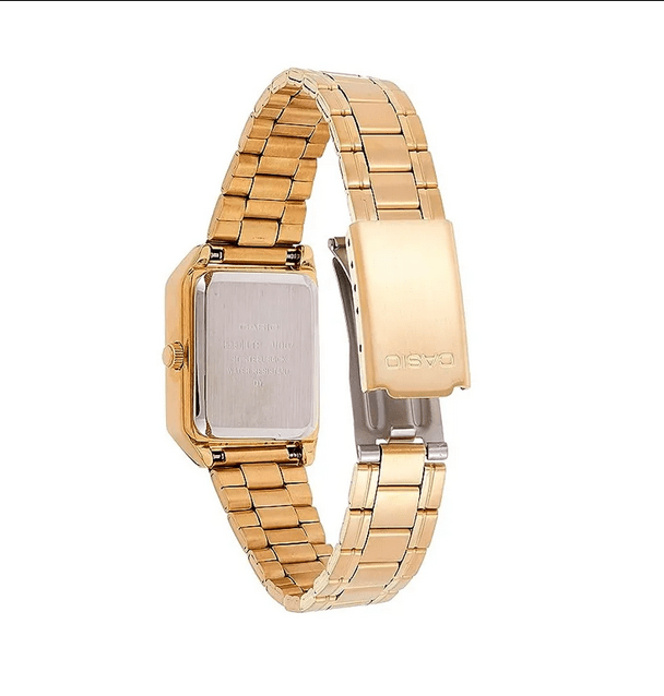 Cinturino acciaio dorato orologio Casio donna