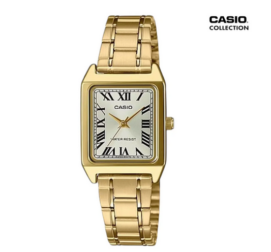 Orologio Casio LTP-V007G-9B Donna, Acciaio Inossidabile, Cinturino Dorato