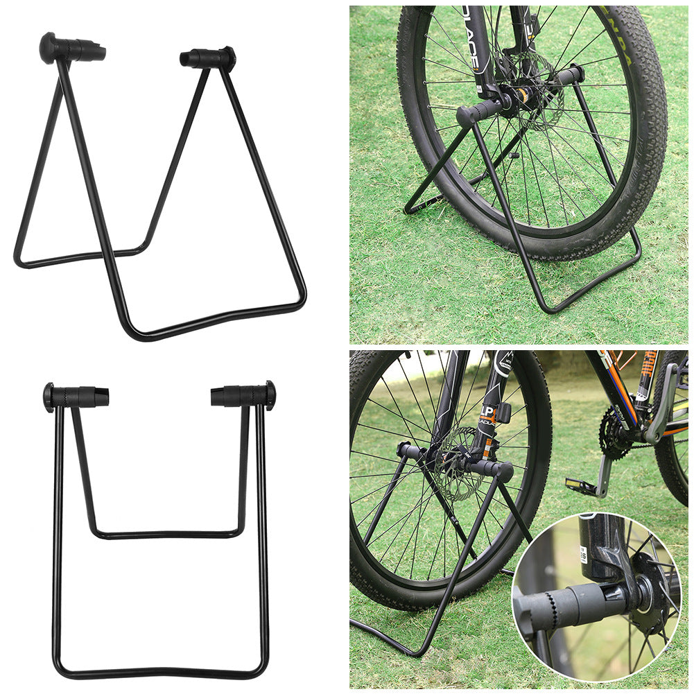 Rastrelliera per biciclette in acciaio zincato, supporto stabile per bici