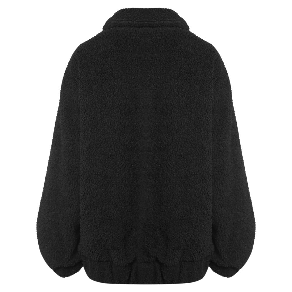 Giubbotto soft donna in cotone e lana