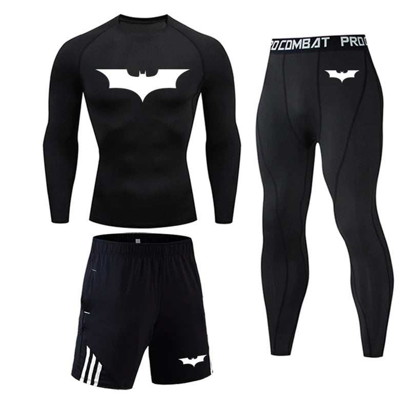 Tuta fitness uomo elasticizzata e traspirante