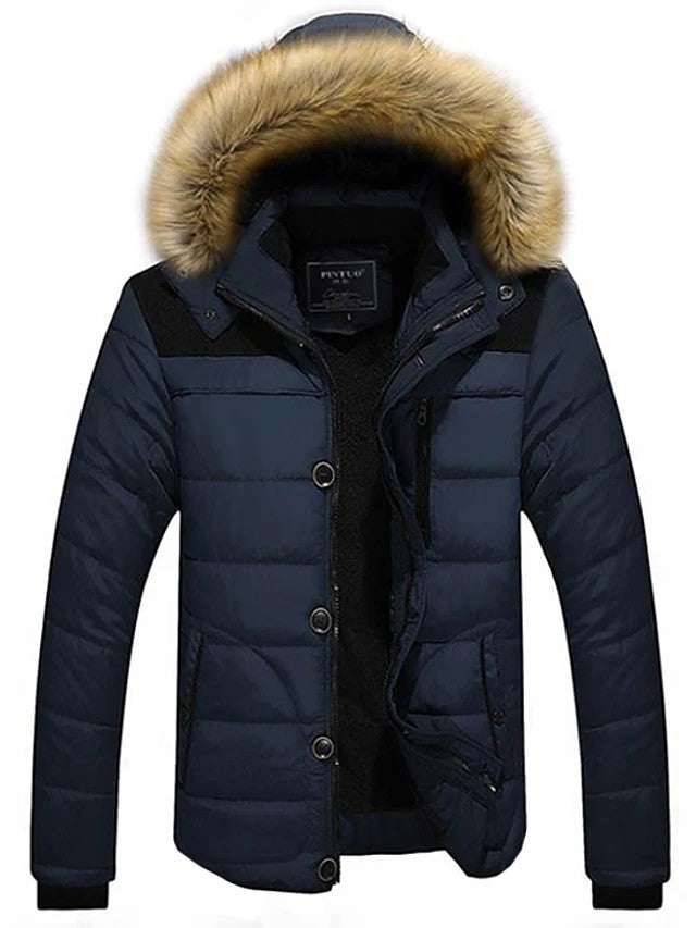 Giubbotto Parka Tinta unita Cotone - Loweconomy