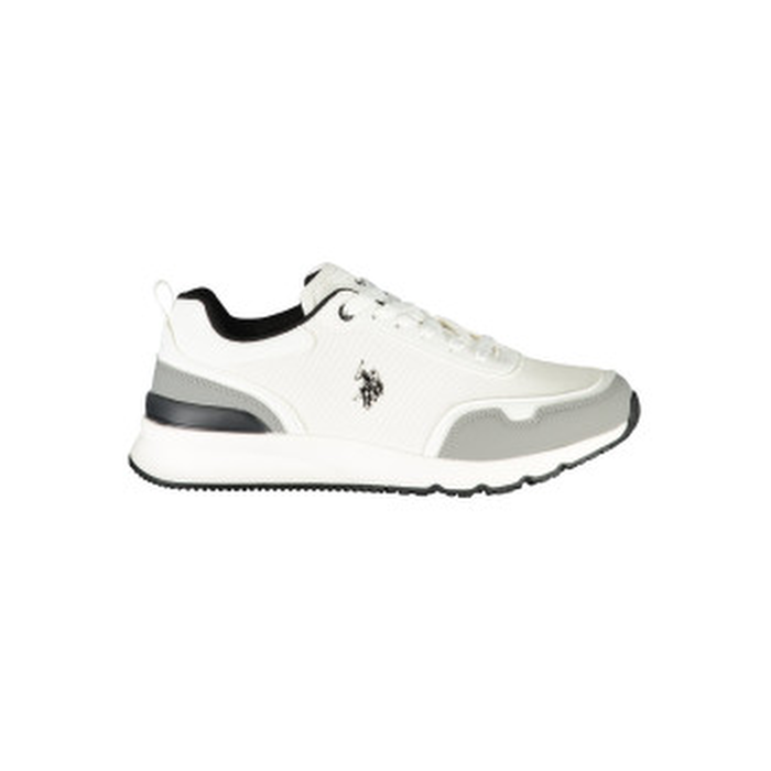 U.S. Polo Assn. Sneakers Uomo Nere con Dettagli a Contrasto e Plantare Removibile