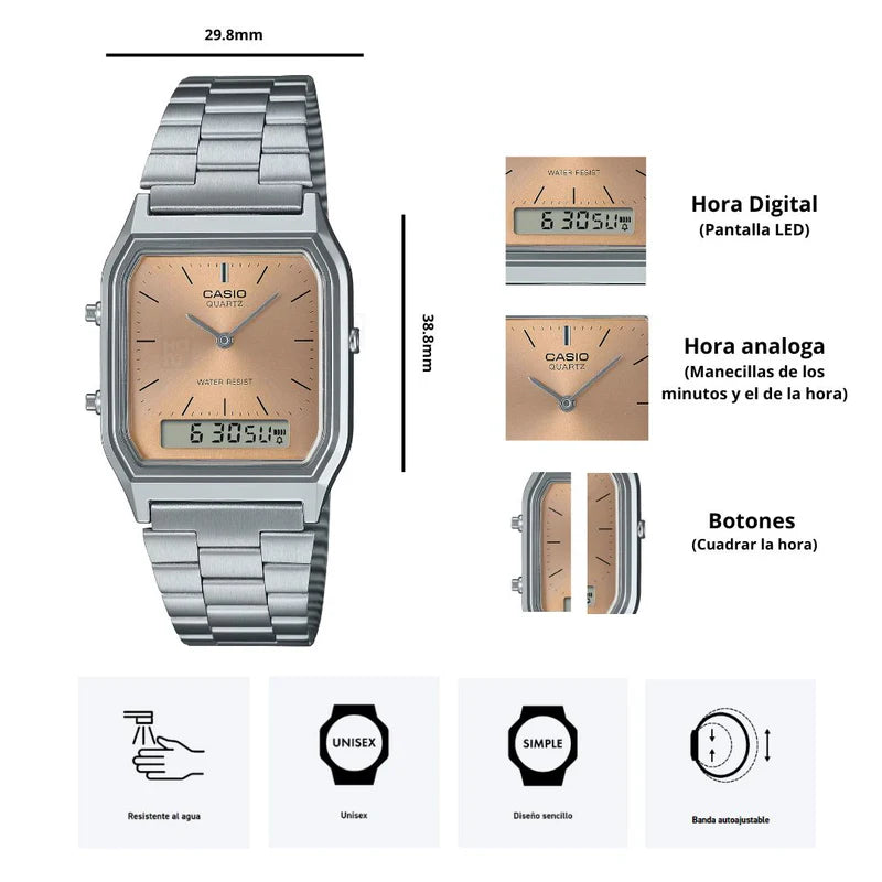 Orologio Casio AQ-230A-4A unisex