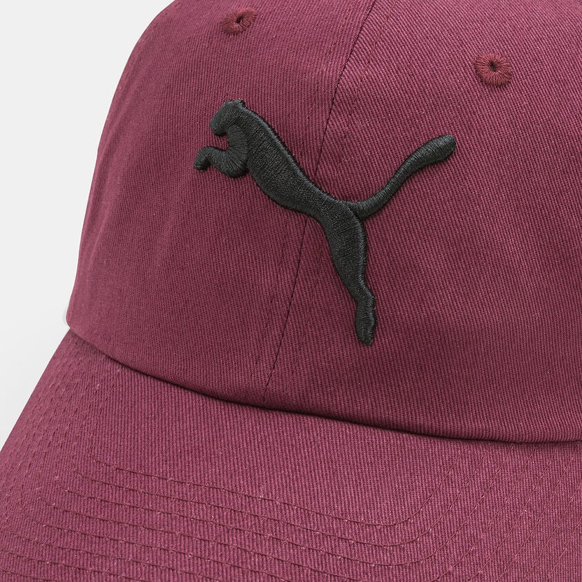 Cappellino PUMA ESS Cap bourdeaux da uomo con visiera curva