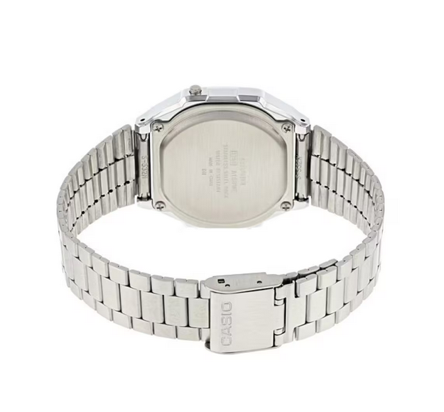 Casio A168WEM-1D – orologio digitale retrò in acciaio