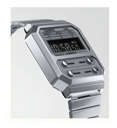 Casio A-100WE-7B – Orologio Digitale Vintage