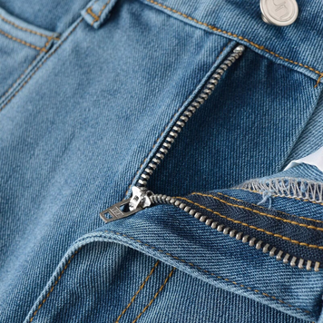 Jeans a mingonna per donna estivo con due tasche frontali 