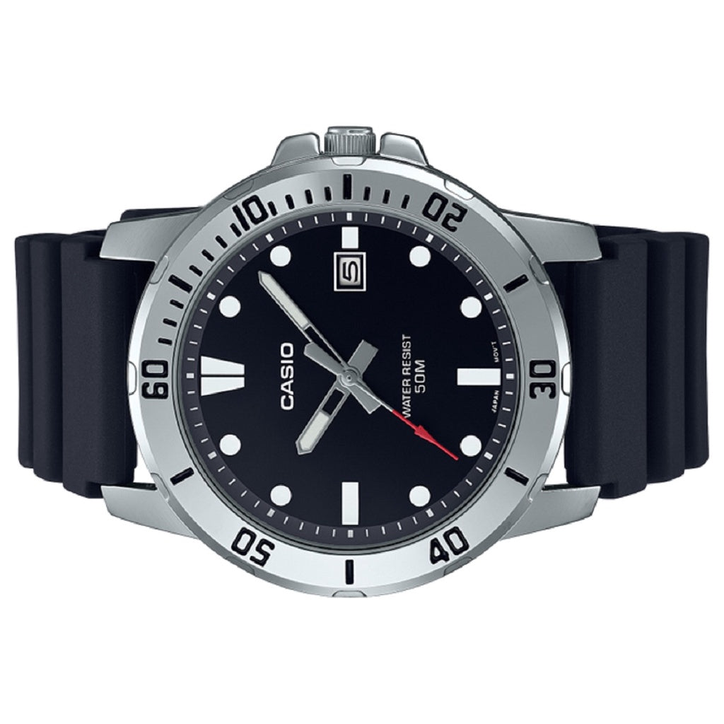 Orologio Casio per uomo modello MTP-VD01D-1E datario e movimento al quarzo