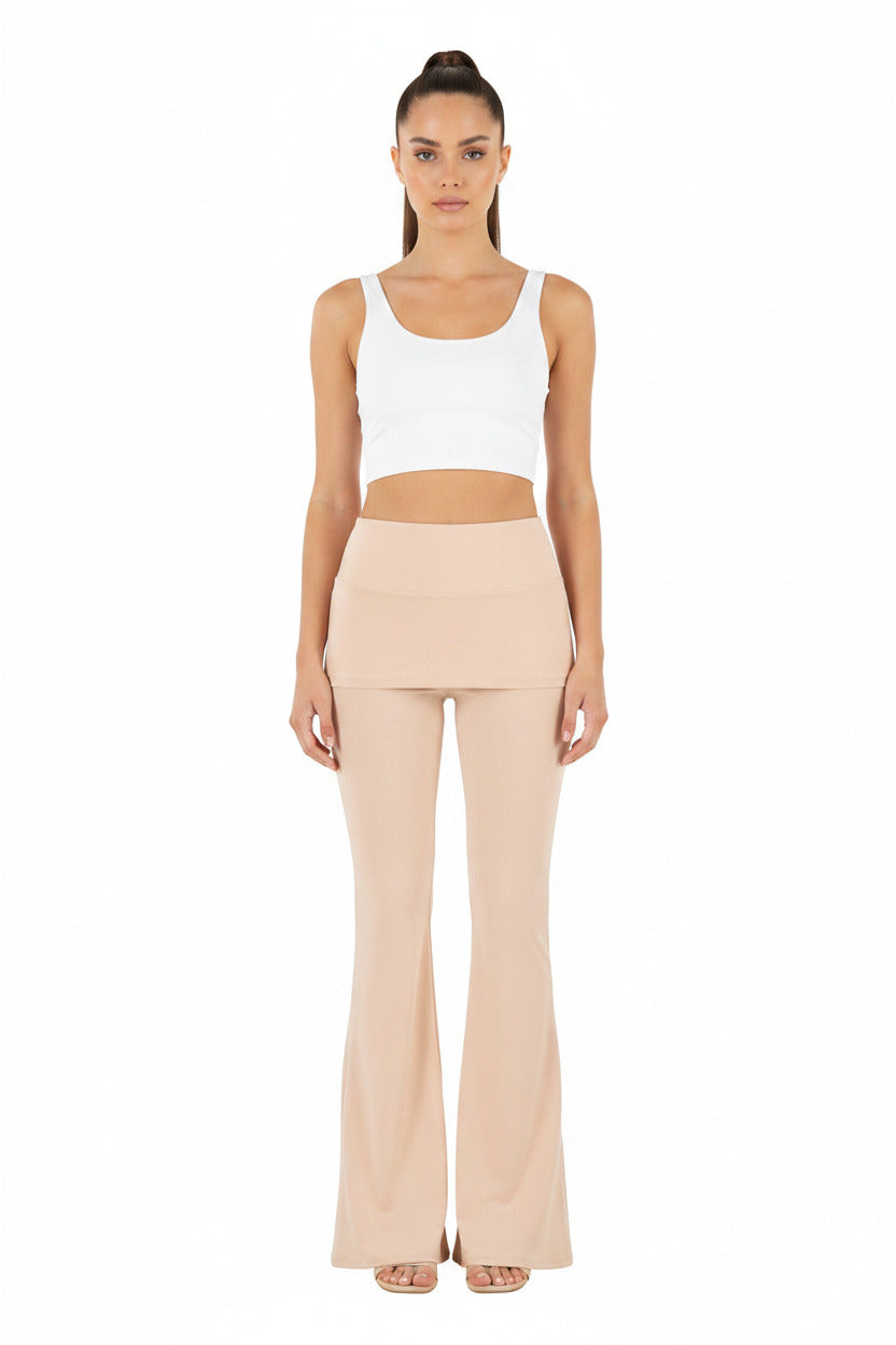 pantaloni-donna-zampa-casual-donna