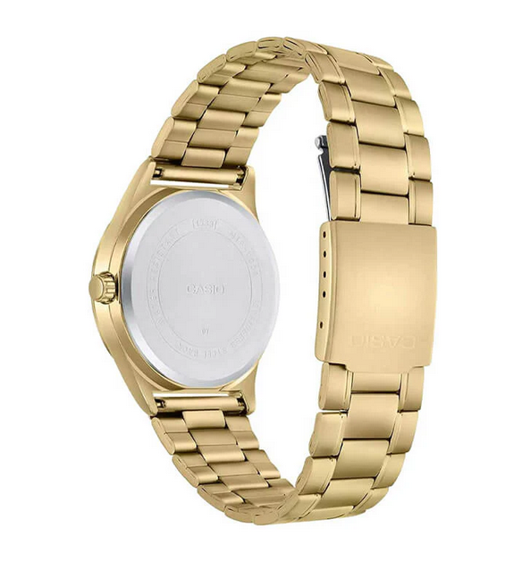 Casio MTP‑V006G‑9B – Orologio Uomo d'orato con Giorno e Data