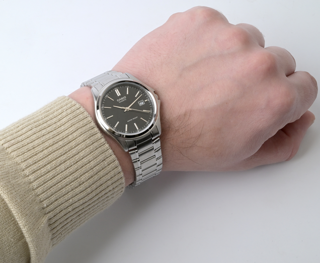 Casio MTP‑1183A‑1A | Orologio da Uomo Analogico, Acciaio & Data