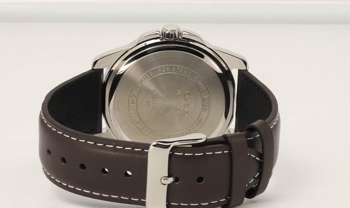 Casio MTP-1314L-7A – Orologio da Uomo Classico con Cinturino in Pelle marrone