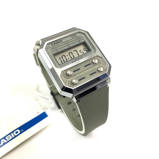Casio A-100WEF-3A – Orologio Digitale Vintage