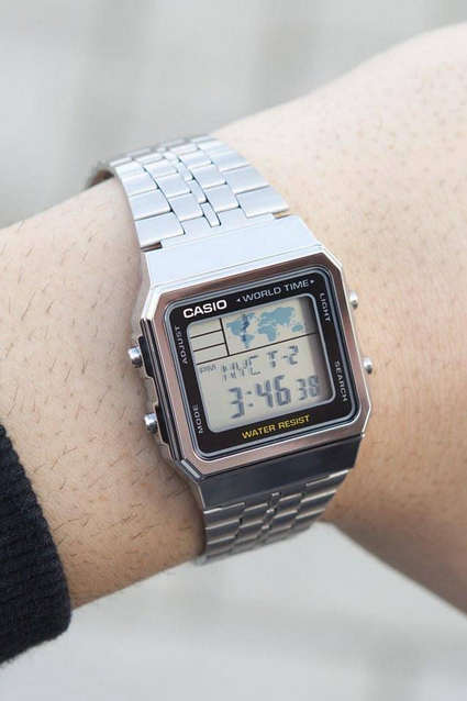 Casio A‑500WA‑1D – Orologio Digitale Vintage | Funzione World Time