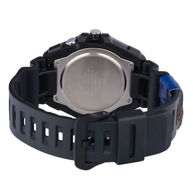 “Casio MW-620H-2A lato cassa – orologio sportivo al quarzo