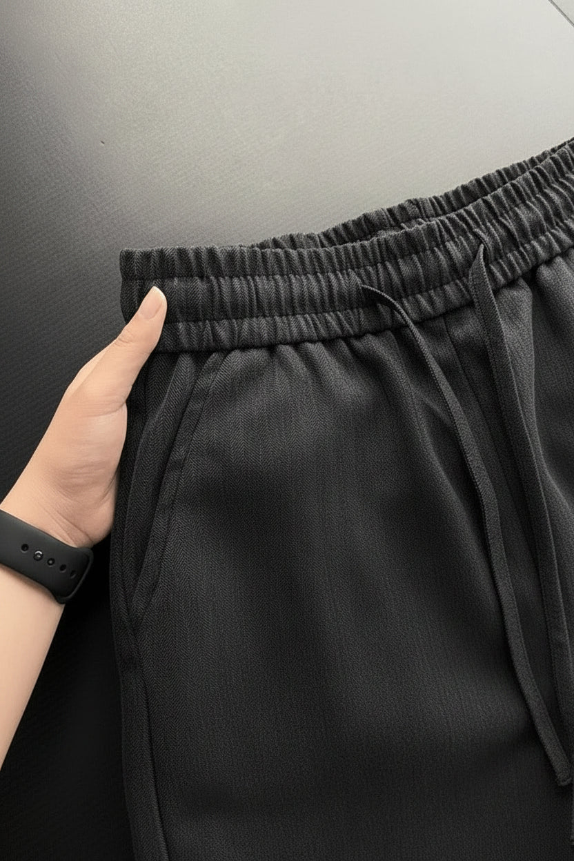 Bermuda estivi per uomo con elastico sulla vita e tasche laterali
