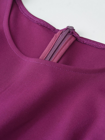 Abito lungo ed elegante per donna senza maniche