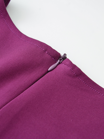 Abito lungo ed elegante per donna senza maniche