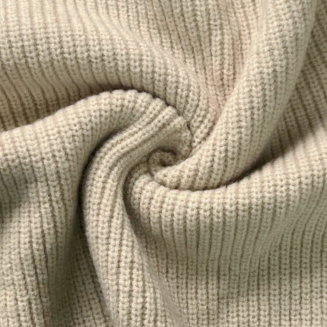 maglione per donna a girocollo invernale, economico