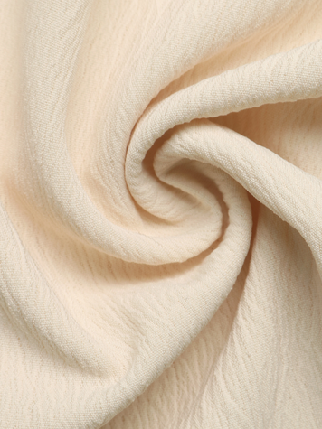 Vestito estivo per donna con spalle scoperte, tessuto leggero