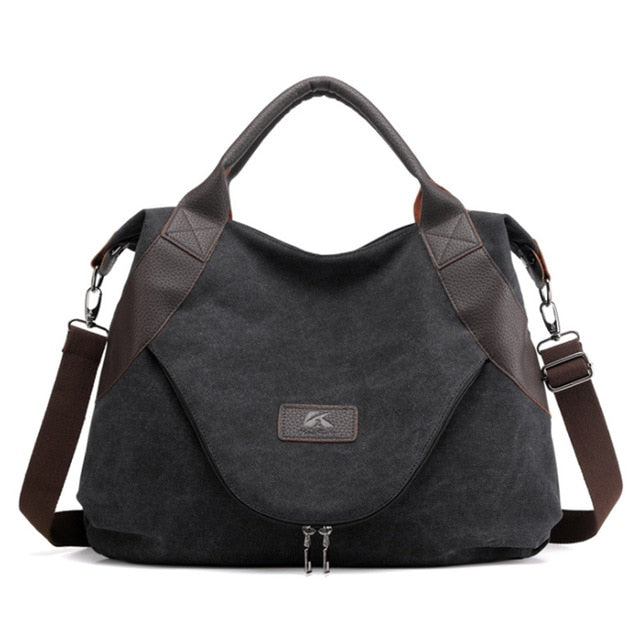 Borsa donna casual capiente, economica, resistente a tracolla adatta per uso quotidiano