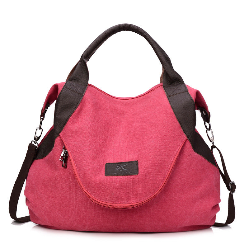 Borsa donna casual capiente, economica, resistente a tracolla adatta per uso quotidiano