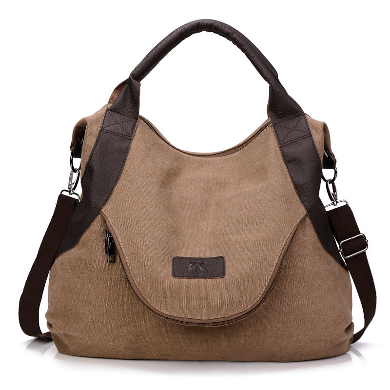 Borsa donna casual capiente, economica, resistente a tracolla adatta per uso quotidiano