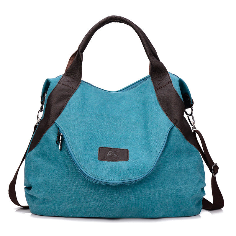 Borsa donna casual capiente, economica, resistente a tracolla adatta per uso quotidiano