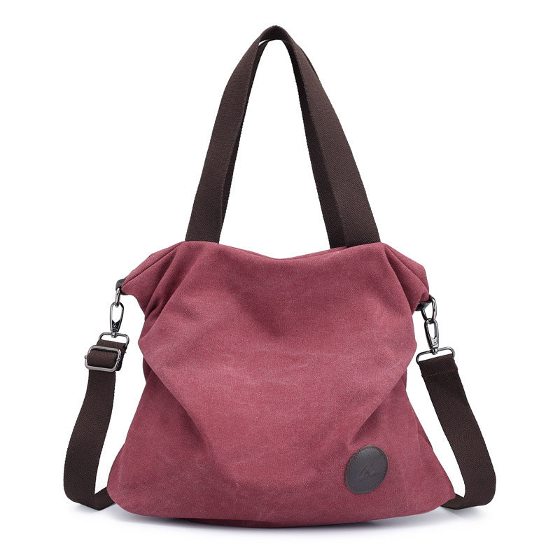 Borsa donna casual capiente, economica, resistente a tracolla adatta per uso quotidiano