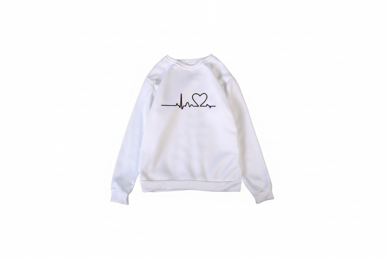 felpa girocollo donna morbida casual comoda