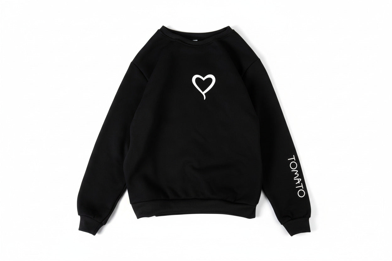 felpa girocollo donna morbida casual comoda