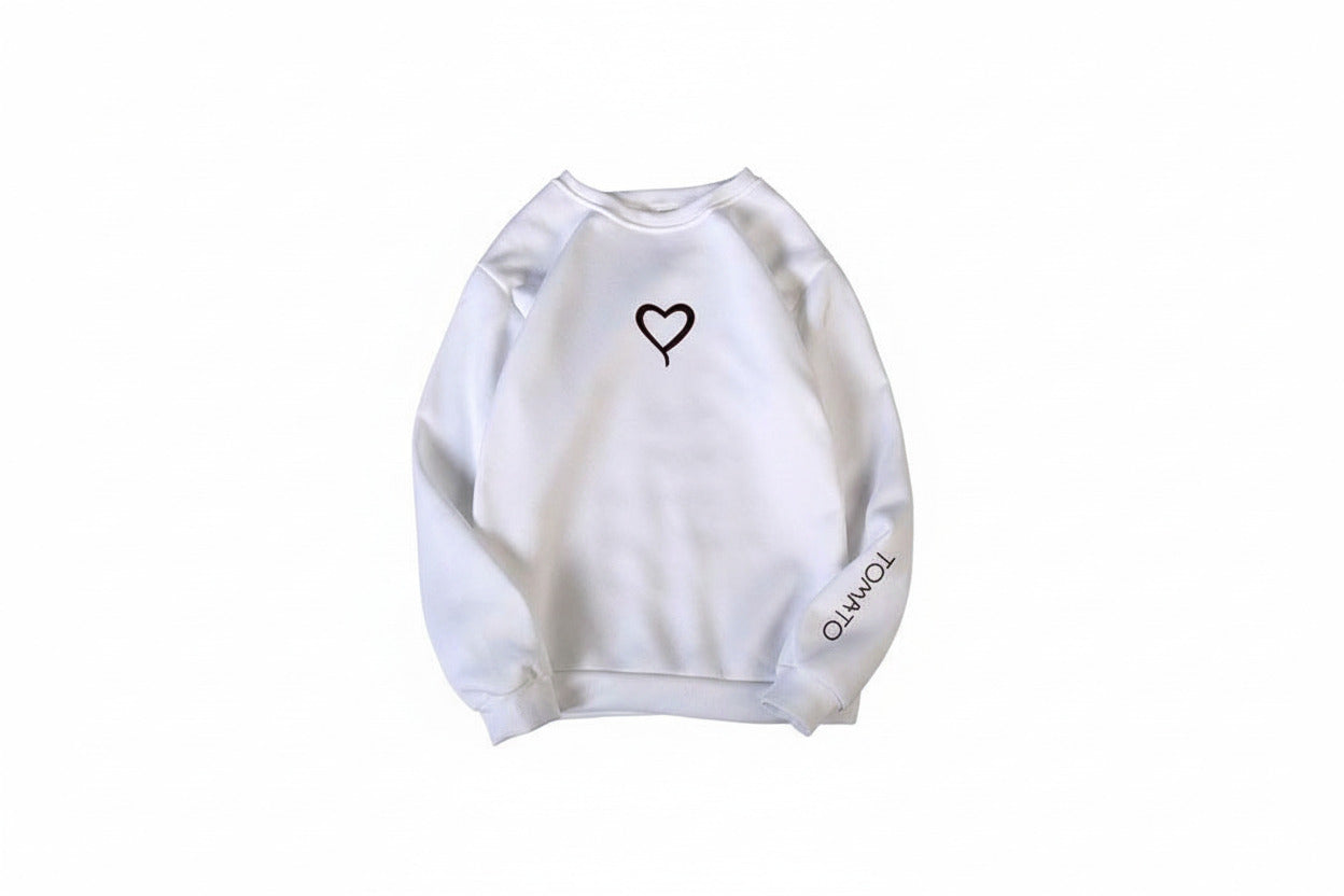 felpa girocollo donna morbida casual comoda