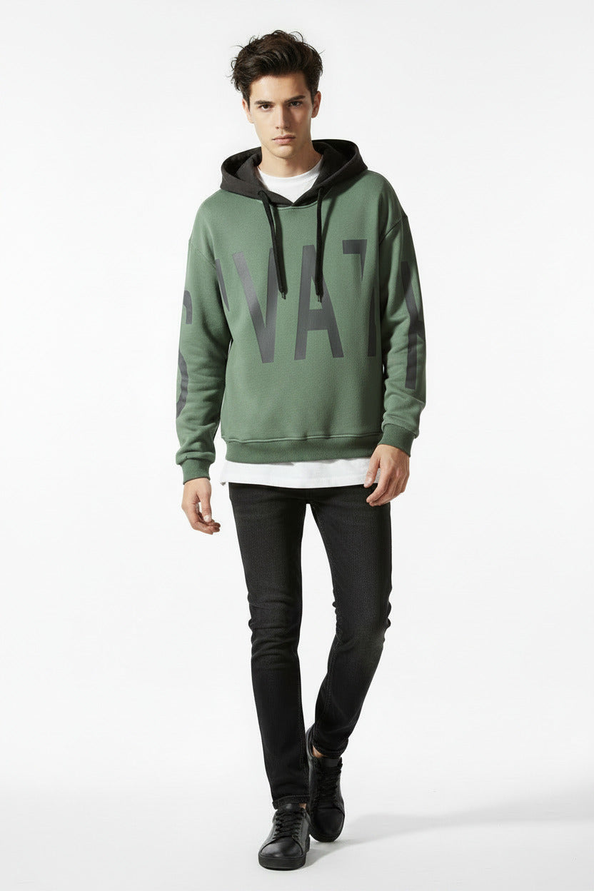 Felpa per uomo con cappuccio oversize con spedizione gratuita
