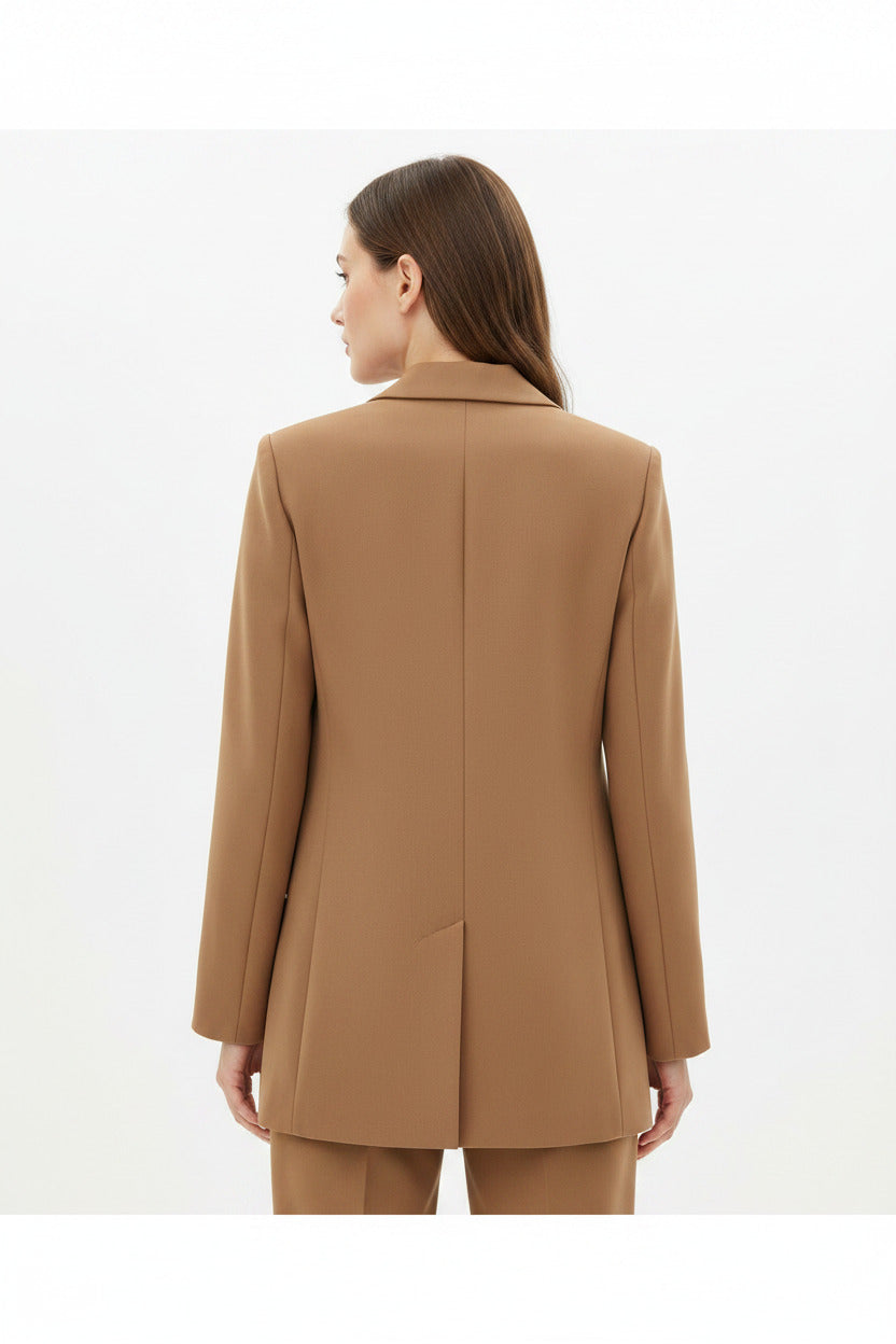 giacca elegante donna con bottoni e due tasche