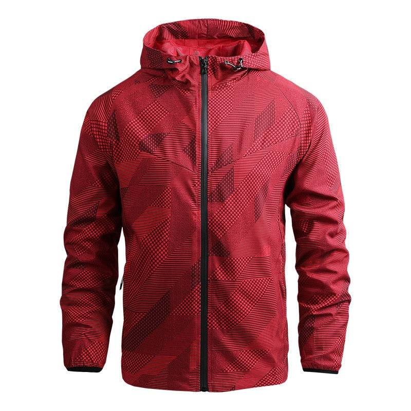 Giacca uomo antivento sportiva outdoor