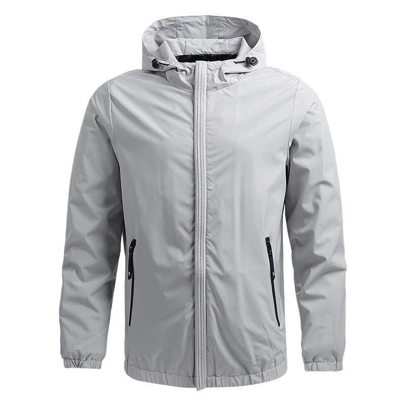 Giacca uomo antivento sportiva outdoor