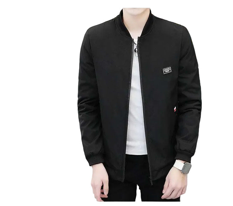 giubbotto uomo cotone primavera slim fit casual elegante