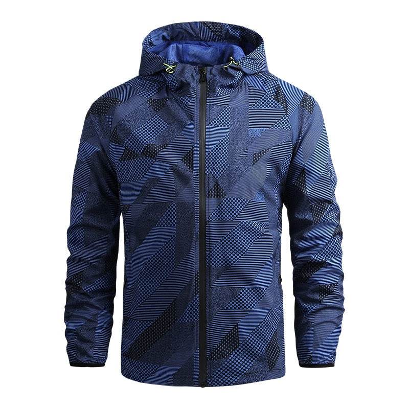Giacca uomo antivento sportiva outdoor