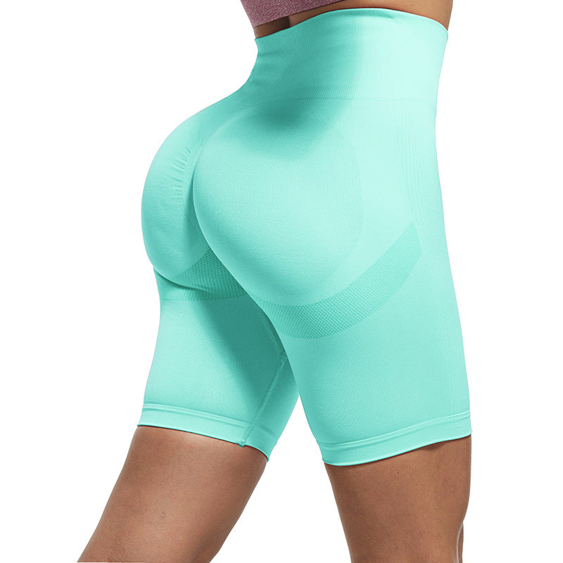 Pantaloncini a vita alta leggings per donna estivi e leggeri