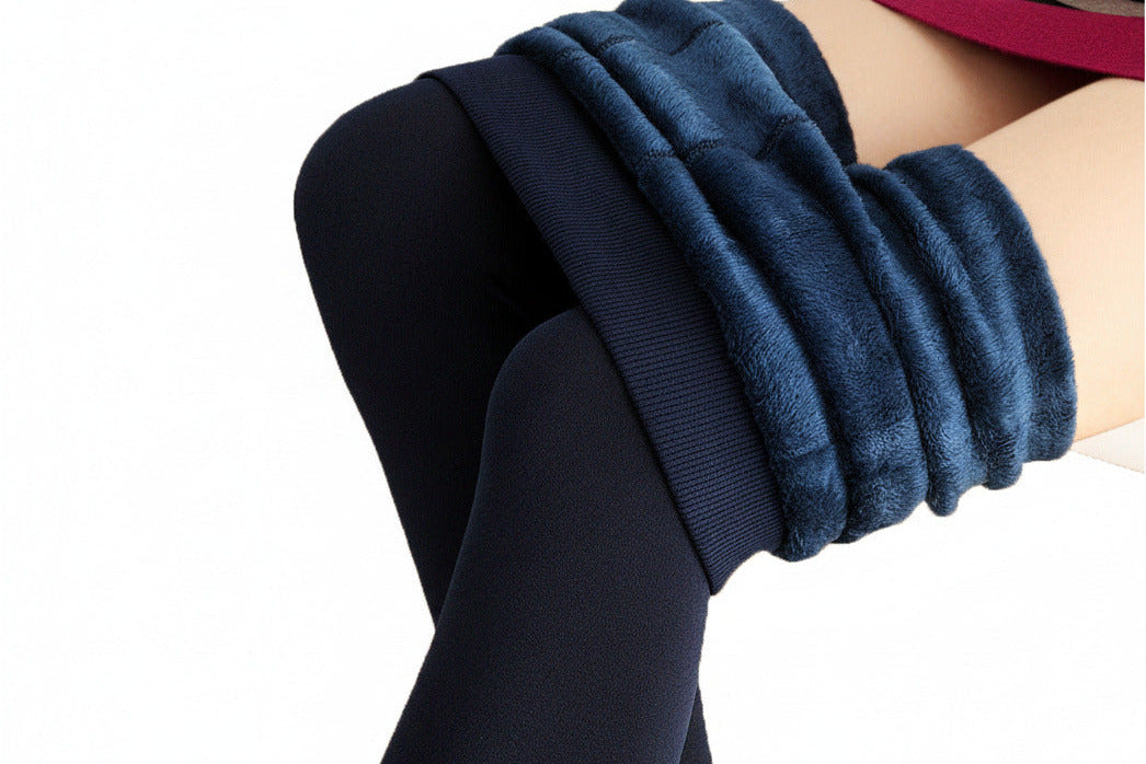 Pantaloni Felpati donna invernali leggings - Loweconomy
