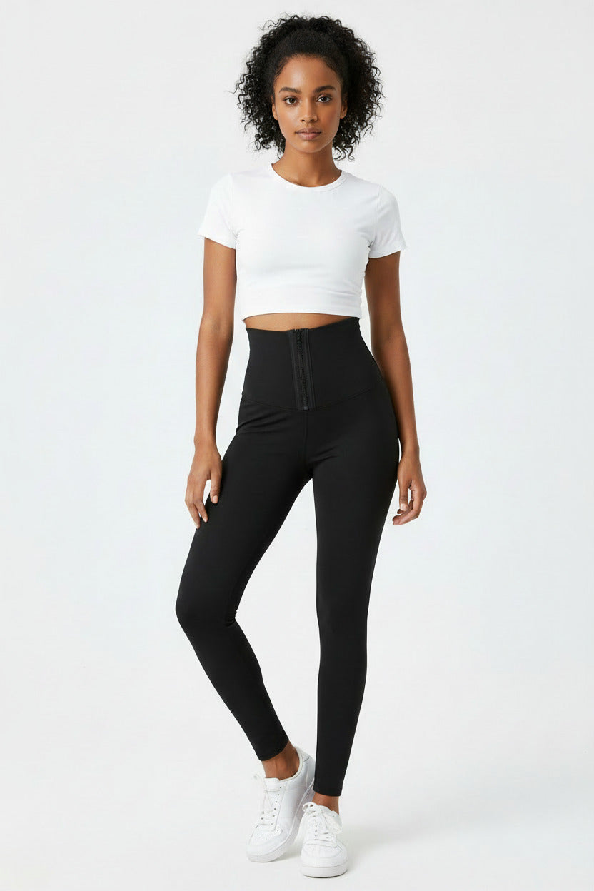 Leggings felpati donna sport gym - Loweconomy