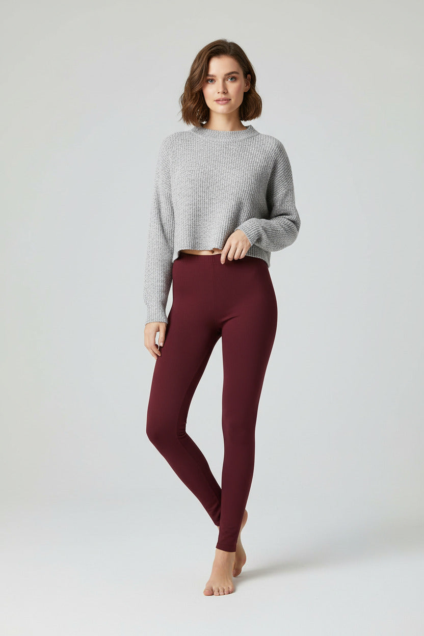 Pantaloni Felpati donna invernali Leggings felpati per donna economici, spedizione gratuita