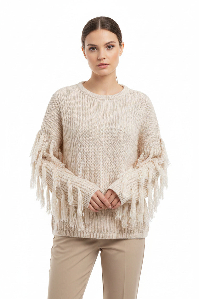 Maglione economico per donna in taglia unica, comodo, casual, morbido, versatile e semplice