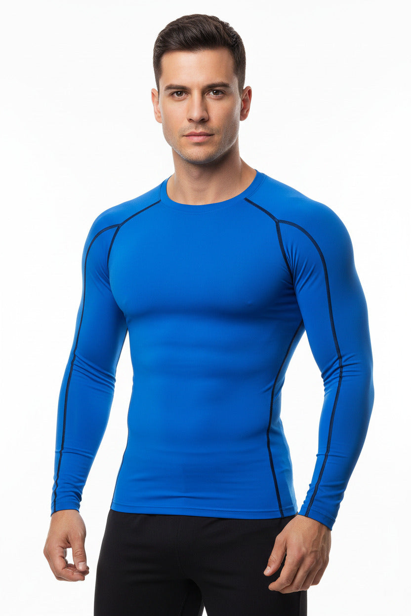 Maglietta sportiva per uomo elasticizzata e traspirante leggera a maniche corte